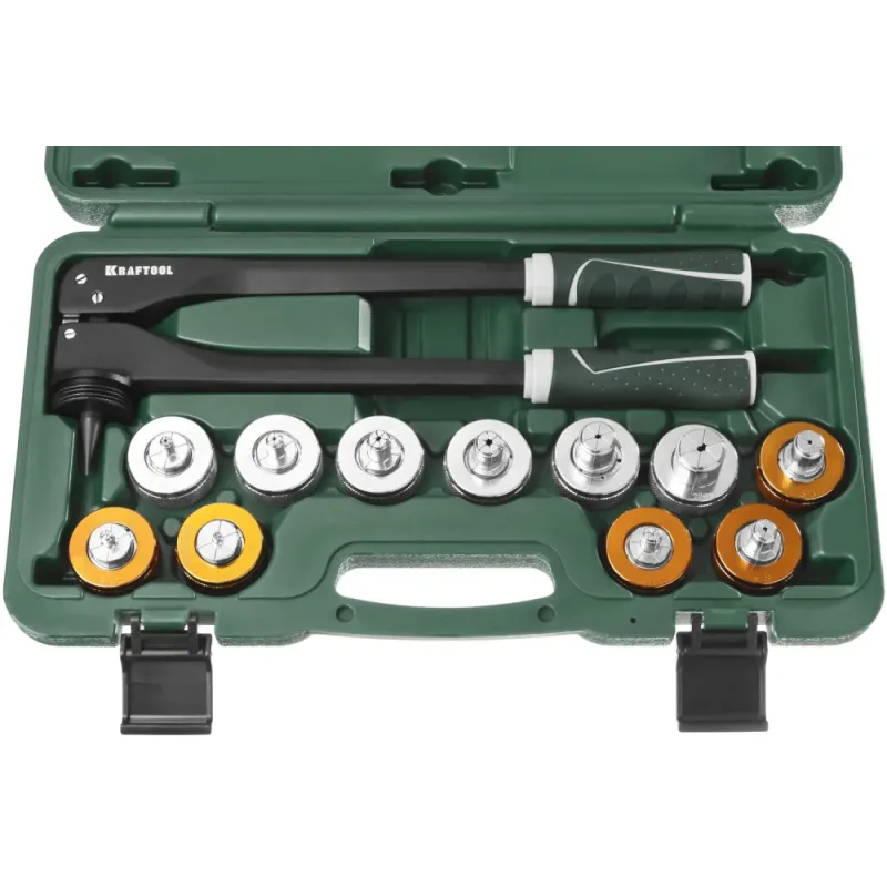KRAFTOOL Pro Cut, 10 - 28 мм, 1/4 - 7/8″, расширитель-калибратор для труб (23650-H12)