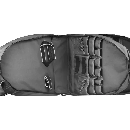 KRAFTOOL 430 х 360 х 230 мм, рюкзак для инструментов с 49 карманами и 2 внутренними отделениями (38745)