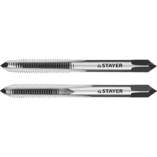 STAYER M5 х 0.8, 2 шт, комплект метчиков (28025-05-0.8-H2)