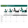 KRAFTOOL HIGH-LIFT, 10 т, 160 - 560 мм, для тяжелой техники, подкатной домкрат (43455-10)