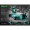 KRAFTOOL HIGH-LIFT, 10 т, 160 - 560 мм, для тяжелой техники, подкатной домкрат (43455-10)