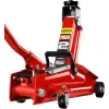 STAYER R-28 RED FORCE, 2 т, 130 - 350 мм, подкатной домкрат для легковых а/м, Professional (43153-2)