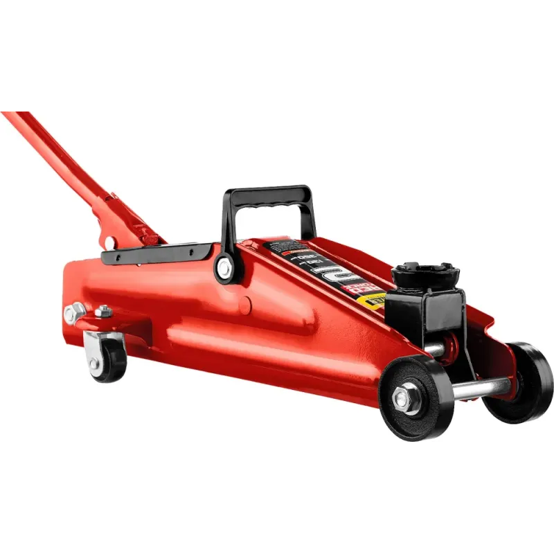 STAYER R-28 RED FORCE, 2 т, 130 - 350 мм, подкатной домкрат для легковых а/м, Professional (43153-2)