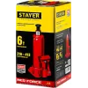 STAYER RED FORCE, 6 т, 216 - 413 мм, бутылочный гидравлический домкрат, Professional (43160-6)