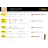 STAYER T119B, T-хвост., HCS сталь, по дереву/фанере/ДСП, шаг зуба 2 мм (12TPI), раб. длина 50 мм, 2 шт, полотна для лобзика, Professional (15988-2)