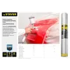 STAYER 1.4 х 15 м, 9 мкм ПВД, защитная пленка-маскер с клейкой лентой (12255-140-15)