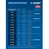 ЗУБР 20 В, 190 Н·м, 2 АКБ LMS (2 А·ч), бесщеточный ударный винтоверт, кейс, ПРОФЕССИОНАЛ (GVB-190-22)
