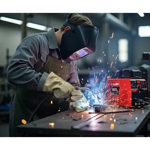 ЗУБР КОМПАКТ, FCAW, MMA, TIG, 160 А, полуавтомат сварочный, без газа, горелка ПС-160 (ПС-М3-160)