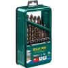 KRAFTOOL COBALT-8, 25 шт, (1-13 мм), сталь М42, HSS-Co(8%), набор сверл по металлу (29656-H25)