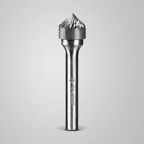 ЗУБР 12х6 мм, тип K (зенкер с вершиной 90°), хв-к 6 мм, твердосплавная борфреза, ПРОФЕССИОНАЛ (28809-12-6)
