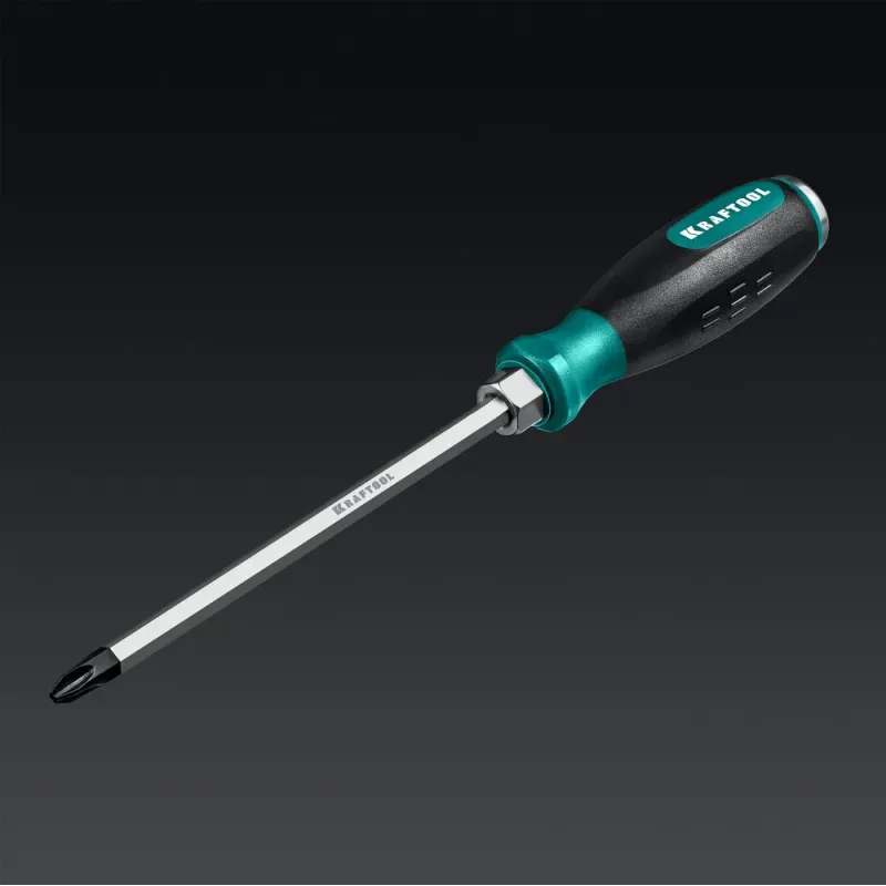 KRAFTOOL IMPACT PH 4, сквозной стержень Cr-Mo, ударная отвертка (250034-4)