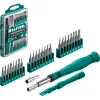 KRAFTOOL Precision-28, 28 предм., отвертка для точных работ (25677)