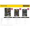 STAYER UNIVERSAL 83, 83 предм., (1/2″+ 1/4″), универсальный набор инструмента, Professional (27710-H83)