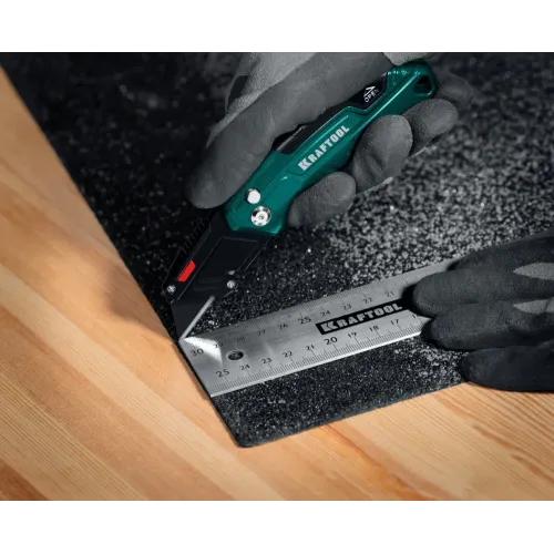 KRAFTOOL BlackMax-A24, 10 шт, трапециевидные лезвия (09624-S10)