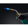 KRAFTOOL KF-9000, с пьезоподжигом на баллон турбо нагрев + 30% 2000°C, Газовая горелка Blue Fire (55510)