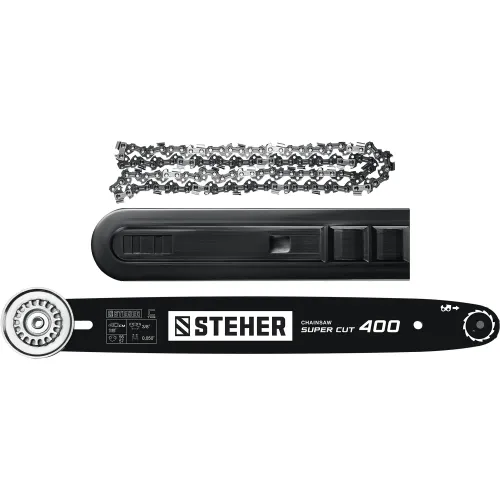 STEHER 2600 Вт, 40 см шина, электрическая цепная пила (ES-2640)