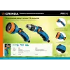 GRINDA XM-7, 7 режимов, металлический с TPR, поливочный пистолет, PROLine (429150)