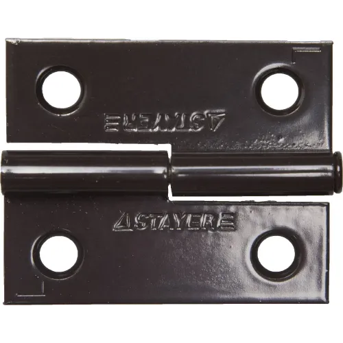 STAYER 50 x 43 x 1.8 мм, разъемная, левая, цвет коричневый, карточная петля (37613-50-3L)