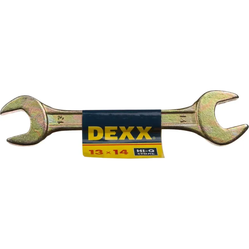DEXX 13 x 14 мм, рожковый гаечный ключ (27018-13-14)