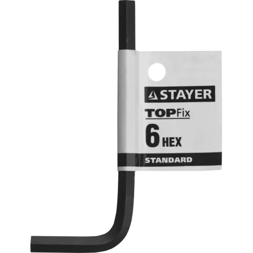 STAYER 6 мм, шестигранный ключ (27405-6)