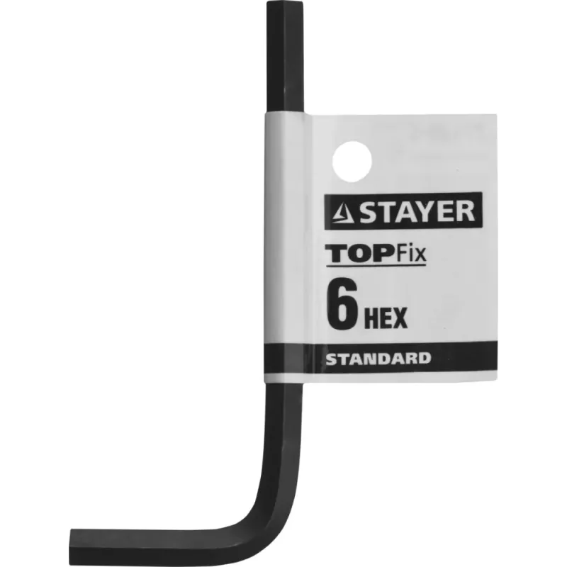 STAYER 6 мм, шестигранный ключ (27405-6)