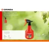 GRINDA HS, 0.5 л, колба из полиэтилена, ручной опрыскиватель (8-425050)