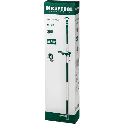 KRAFTOOL ТР 36, 25-360 см, наборная, элевационная распорная штанга-штатив (34823)