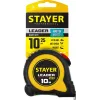 STAYER Leader, 10 м х 25 мм, рулетка с автостопом, Professional (3402-10-25)