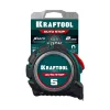 KRAFTOOL AutoStop 5м х 25мм, профессиональная рулетка с автостопом (3412-5-25)