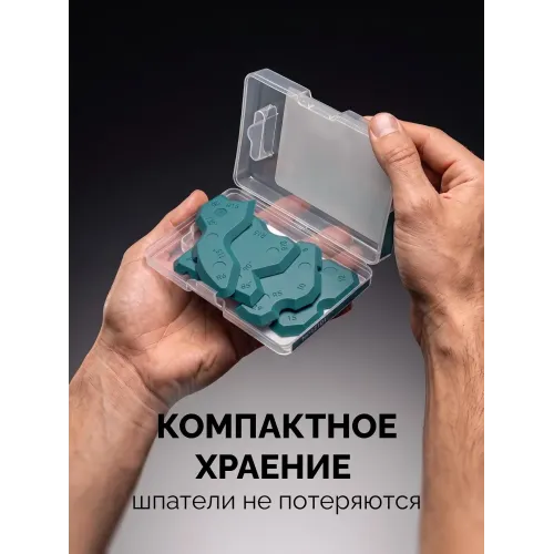 KRAFTOOL SFS-28 набор специальных шпателей для формирования швов герметика (10121-H4)