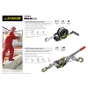 STAYER MAXPull, 4 т, 3 м, ручная рычажная лебедка (4310-4)