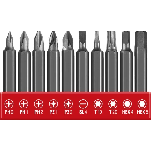 ЗУБР ViX-T 3.6 В, аккумуляторная отвертка-трансформер, кейс, 10 бит (ЗО-ЕМ-3.6 Ли)