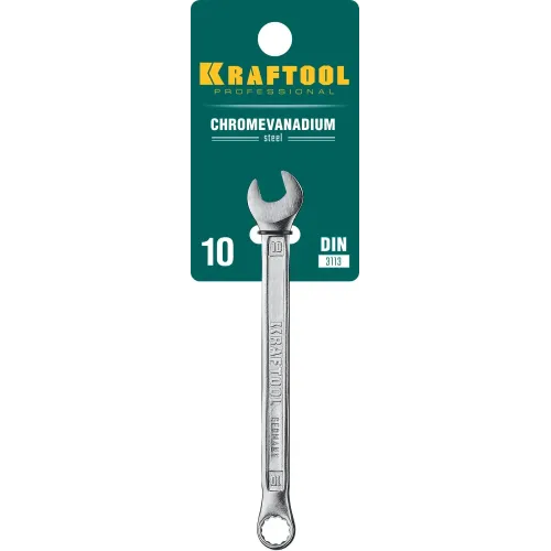 KRAFTOOL 10 мм, комбинированный гаечный ключ (27079-10)