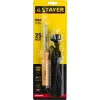STAYER MAXTerm, 25 Вт, конус, электропаяльник с деревянной рукояткой (55310-25)
