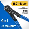 ЗУБР ТТ-3, 0.2 - 6 мм2, автоматический стриппер, Профессионал (22641)