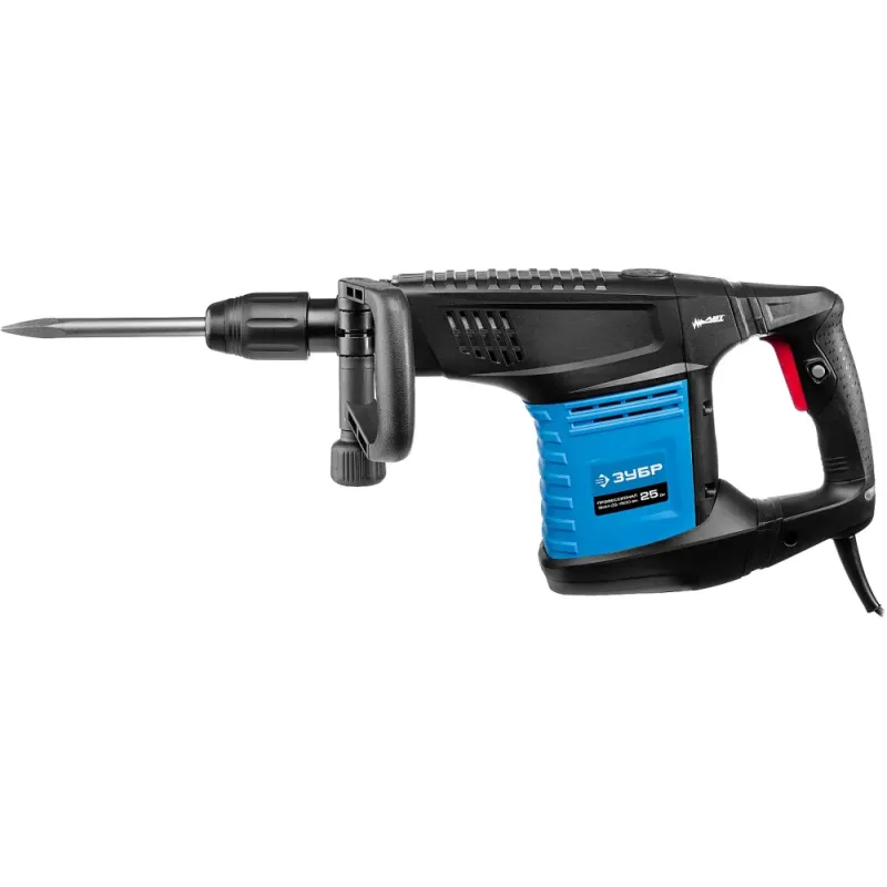 ЗУБР 25 Дж, 1500 Вт, АВТ, отбойный молоток SDS-Max, Профессионал (ЗММ-25-1500 ЭВК)