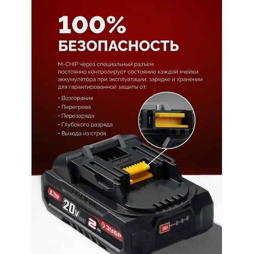 ЗУБР 20 В, 180 Н·м, без АКБ (LMS), бесщеточный ударный винтоверт (ВБУ-180)