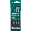 KRAFTOOL Extreme, 5 шт: 4-5-6-8-10 мм, трехгранный хвостовик, набор сверл по бетону (29166-H5)