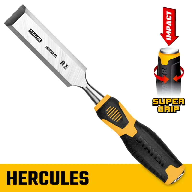 STAYER Hercules, 25 мм, стамеска-долото, Professional (18205-25)