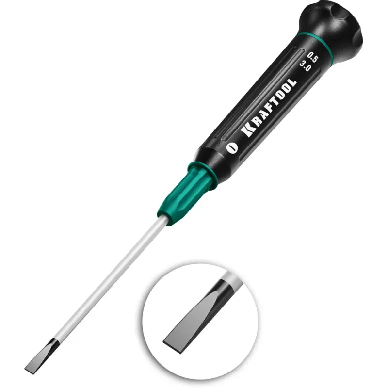 KRAFTOOL Precision SL3.0, отвертка для точных работ (25681-3.0)