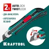 KRAFTOOL AK-18, 18 мм, нож с сегментированным лезвием (09193)