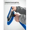 ЗУБР телескопическая щётка с поворотной головой и водосгоном от снега автомобильная, 940-1310 мм, Профессионал (61063)