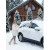 ЗУБР телескопическая щётка с поворотной головой и водосгоном от снега автомобильная, 940-1310 мм, Профессионал (61063)