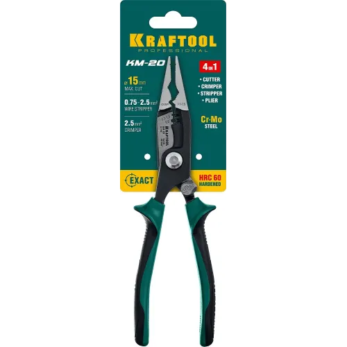 KRAFTOOL KM-20 инструмент для снятия изоляции (23336-20)