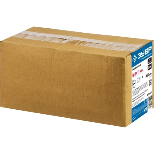 ЗУБР DIN 1624, M8 x 11 мм, цинк, 5 кг, врезная гайка (303780-08)