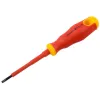 STAYER Electro, SL3 х 75 мм, диэлектрическая отвертка, Professional (25141-03-07)