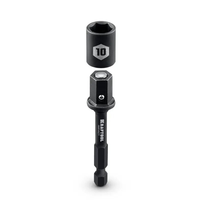 KRAFTOOL CLEAN “Nut driver”, 10 мм, бита с торцовой головкой (26371-10)