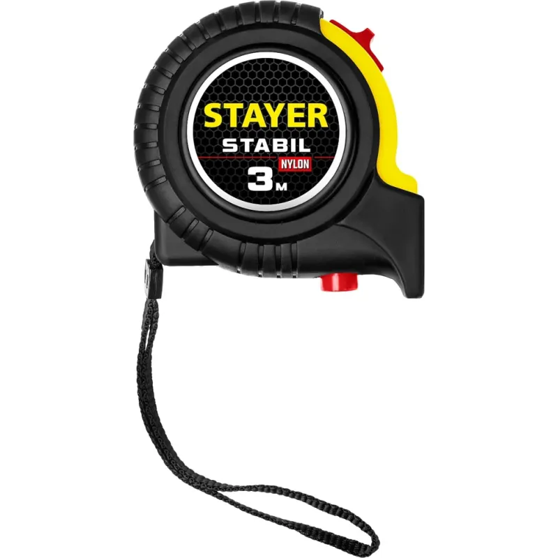 STAYER Stabil, 3 м х 16 мм, рулетка, Professional (34131-03)