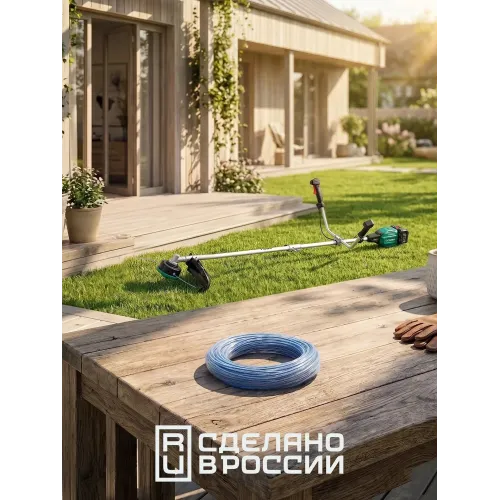 ЗУБР ВИТОЙ КВАДРАТ с сердечником, 3.0 мм, 15 м, леска для триммера, Профессионал (71031-3.0)
