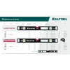 KRAFTOOL A-RATE CONTROL, 1500 мм, точность 0.3 мм/м, с инновационным зеркальным глазком, сверхпрочный уровень (34986-150)
